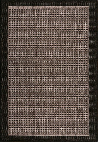 Chino 2822 Silver Black Outdoor Rug
