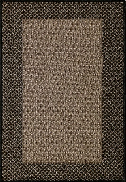 Chino 1584 Natural Black Outdoor Rug