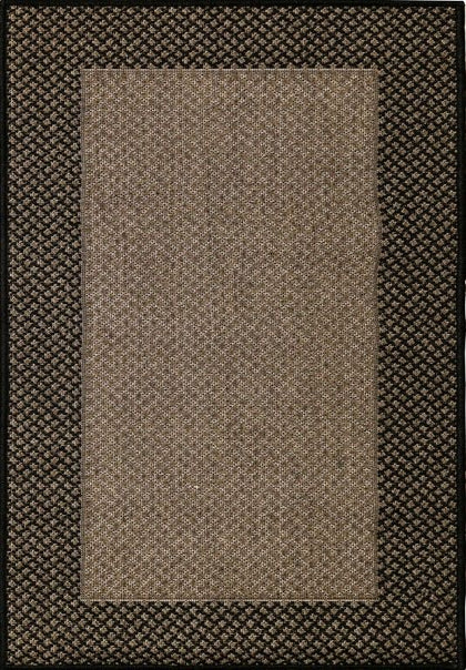 Chino 1584 Natural Black Outdoor Rug