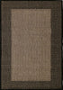 Chino 1584 Natural Black Outdoor Rug