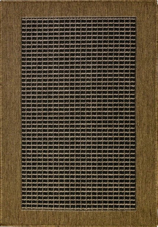Chino 2530 Black Natural Outdoor Rug - Trends Rugs