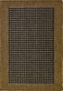 Chino 2530 Black Natural Outdoor Rug