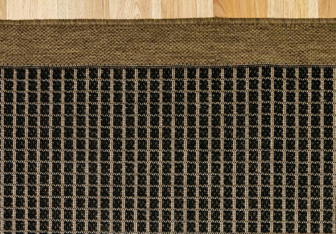 Chino 2530 Black Natural Outdoor Rug
