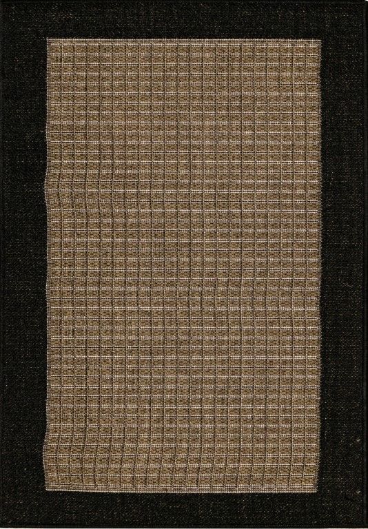 Chino 2530 Natural Black Outdoor Rug