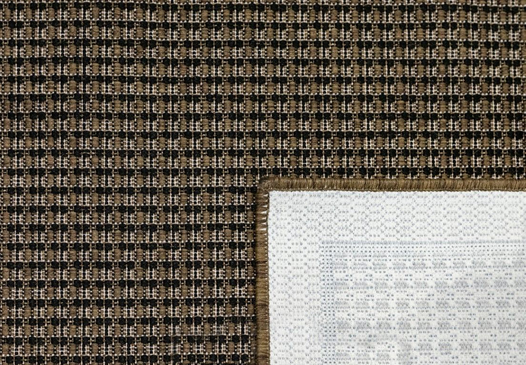 Chino 2822 Black Natural Outdoor Rug