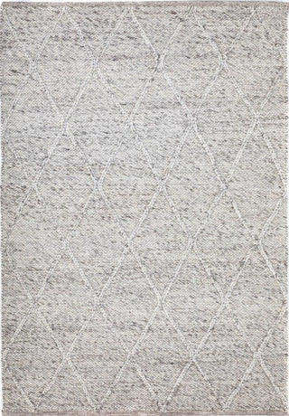 COLOMBO Light Grey Wool Rug - Trends Rugs