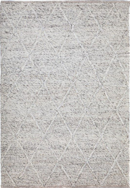 COLOMBO Light Grey Wool Rug