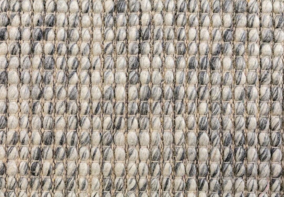 Dasha Grey Wool Rug