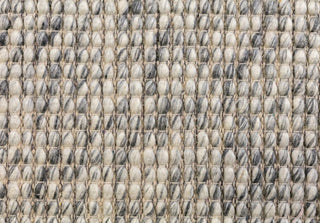 Dasha Grey Wool Rug Round - Trends Rugs