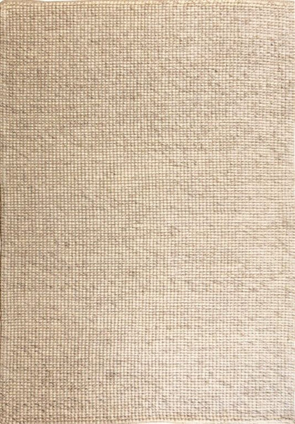 Dasha Light Grey Wool Rug