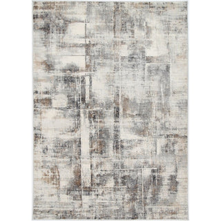 Zoe Modern Grey Beige Taupe - Trends Rugs