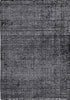 HAMPTON CHARCOAL WHITE Wool Viscose Rug