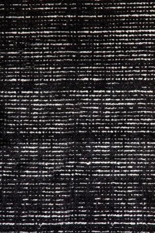 HAMPTON BLACK WHITE RUG Wool Viscose Rug - Trends Rugs