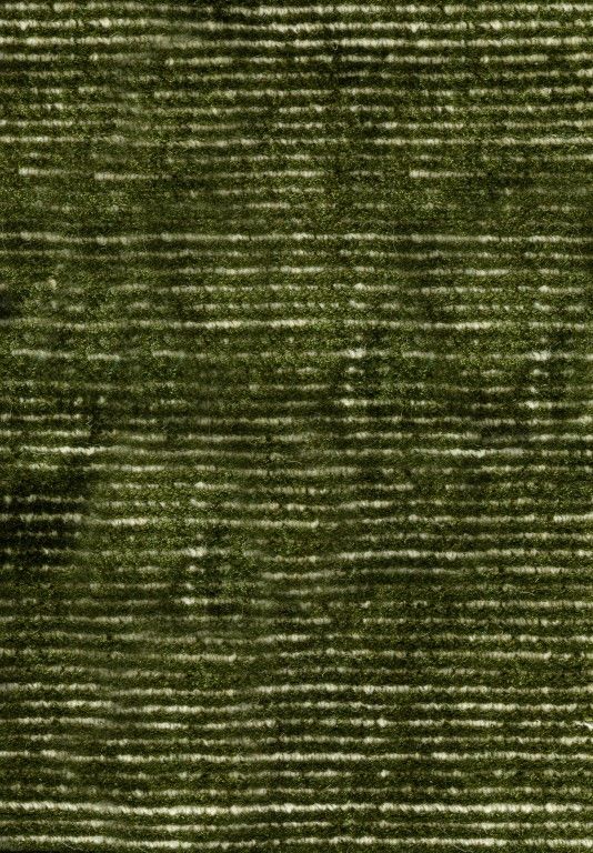 Hampton Green White Wool Viscose Rug