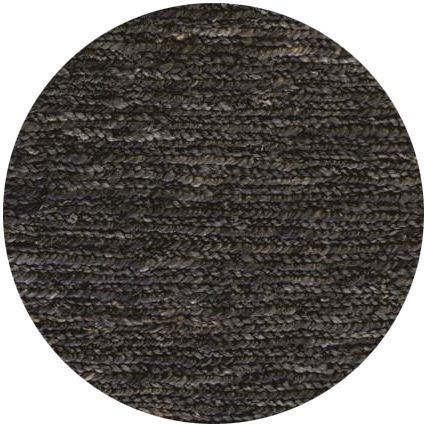 Hemp Black Hemp and Jute Rug