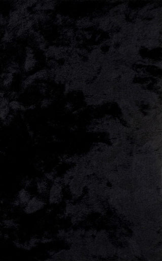 Lucas Black Shaggy Rug - Trends Rugs