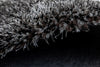 Lucas Brown Black Grey Black Shaggy Rug