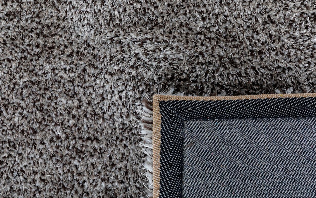 Lucas Brown Grey Beige Shaggy Rug