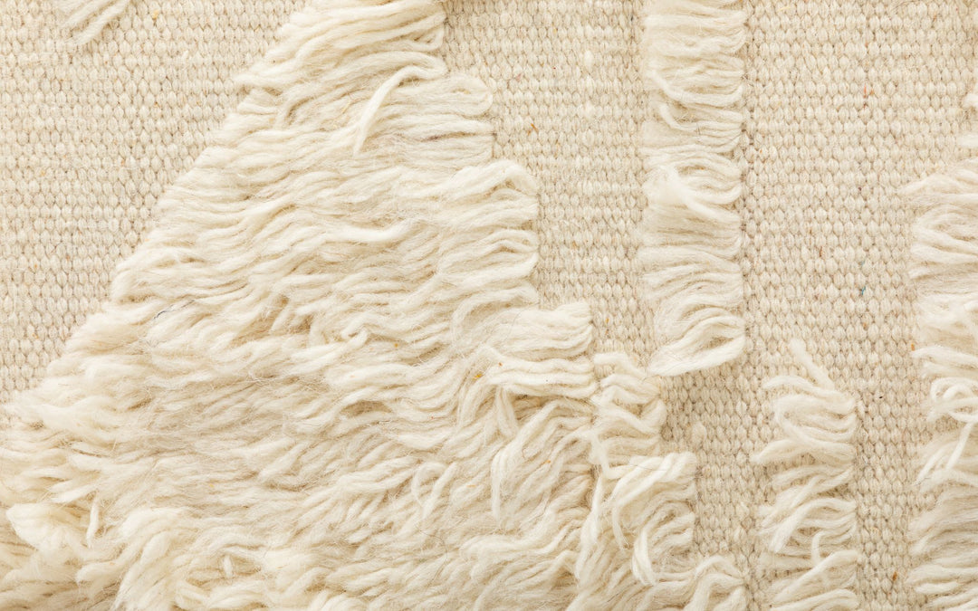 BOHO WOOL WHITE / CREAM Rug