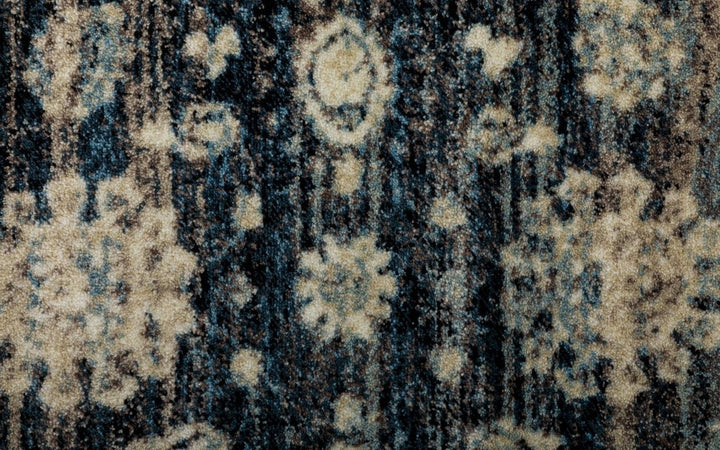Raffia 2447 Black Rug