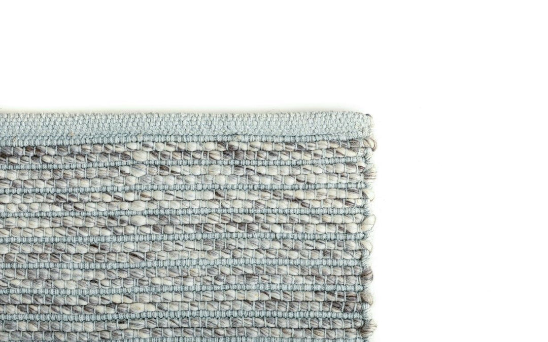 Skane Light Grey Wool Rug