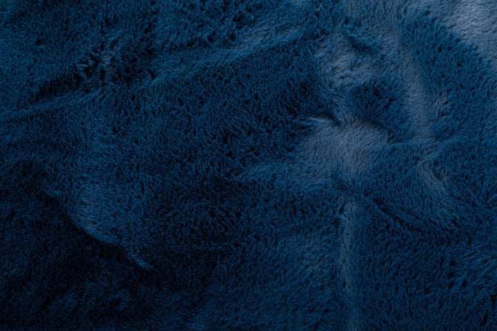 Splender True Blue Shaggy Rug