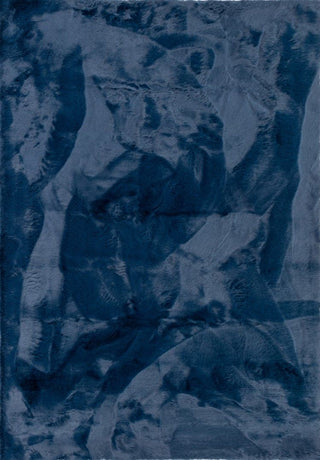 Splender True Blue Shaggy Rug - Trends Rugs