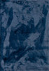 Splender True Blue Shaggy Rug