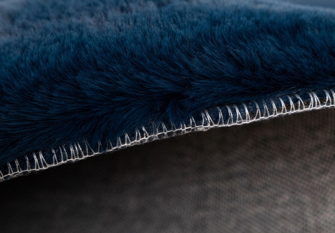 Splender True Blue Shaggy Rug