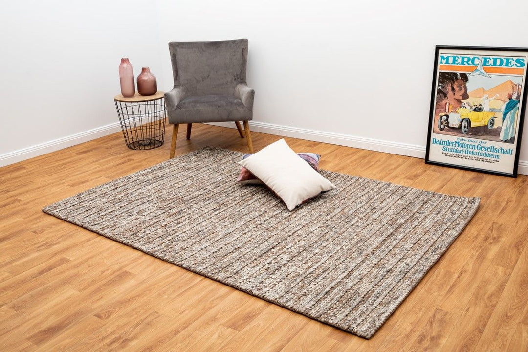 Svend Mocha Wool Rug