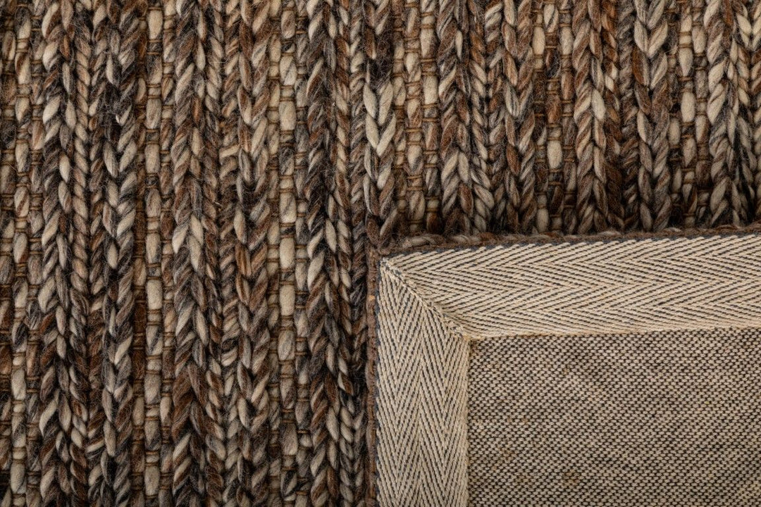 Svend Mocha Wool Rug