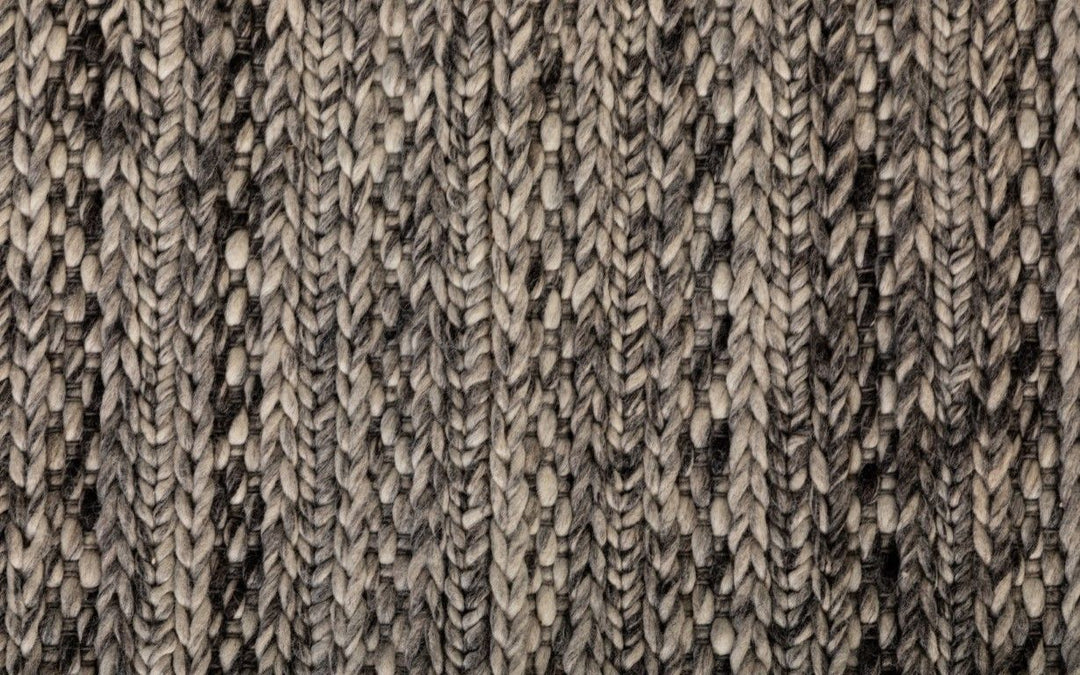 Svend Silver Grey Wool Rug